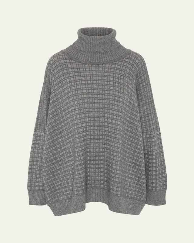 Roll Neck Sweater (Mid Plus Length)